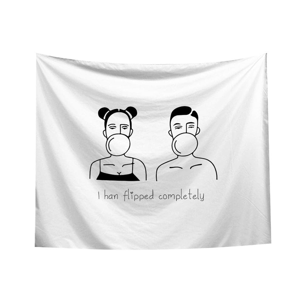 Tapeçaria pendurada à mão completamente virada à mão 150x130cm