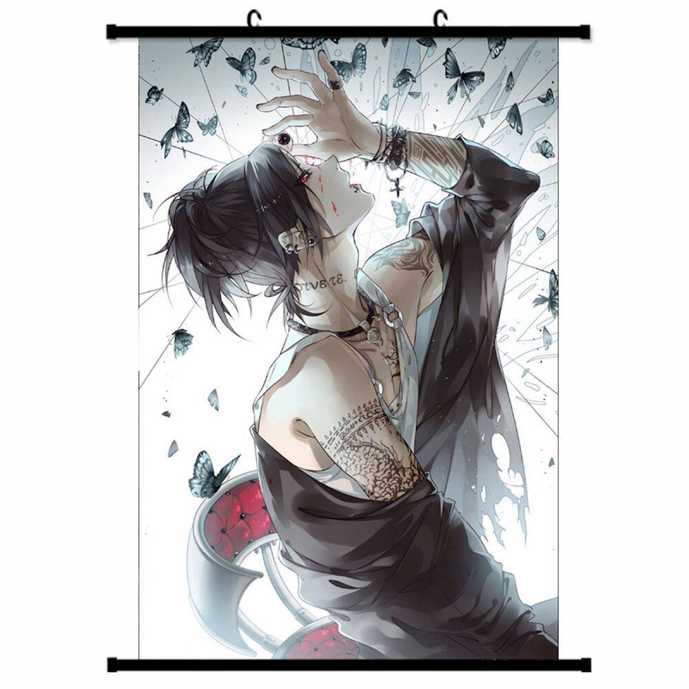 Pôster artístico Pôster de parede Tokyo Ghoul 40x60cm em tecido+plástico
