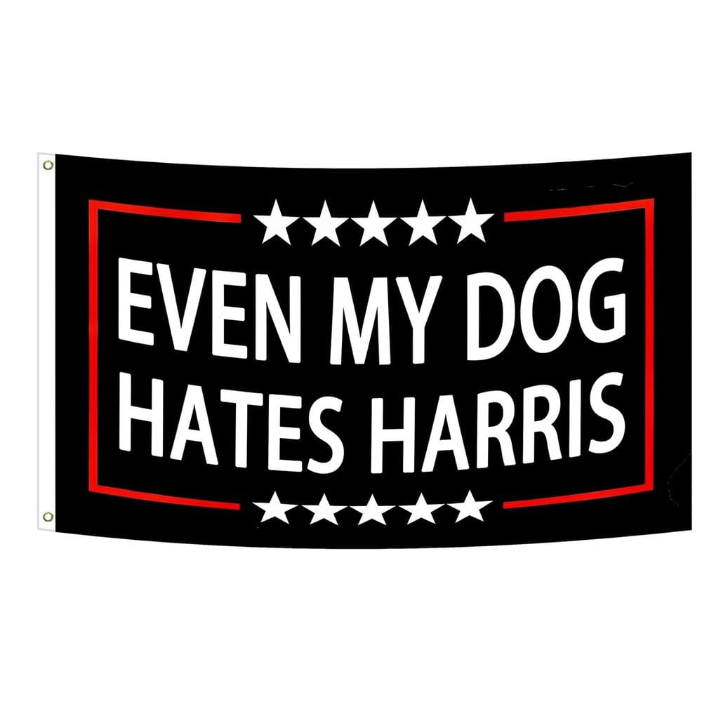 Tapeçaria para pendurar na parede Even My Dog Hates Harris 150x90cm