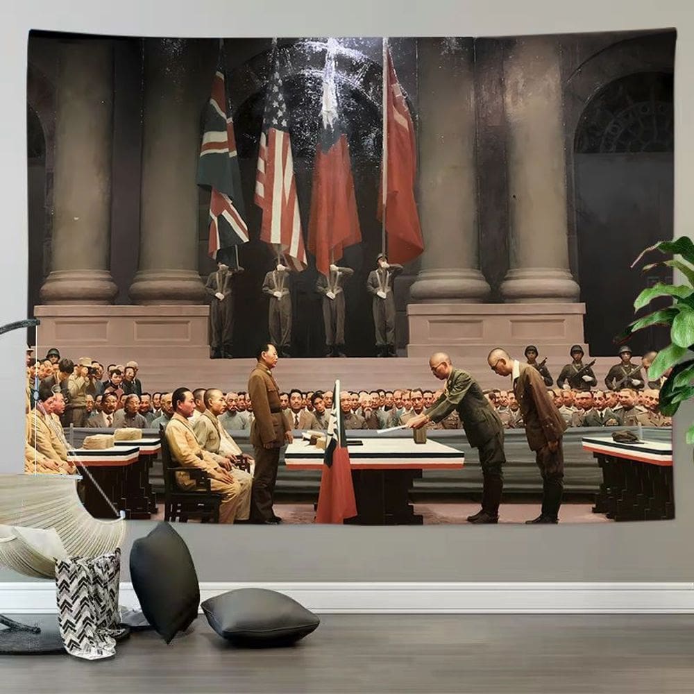 Tapeçaria de parede Little Japan Surrender Patriotism 150x130cm