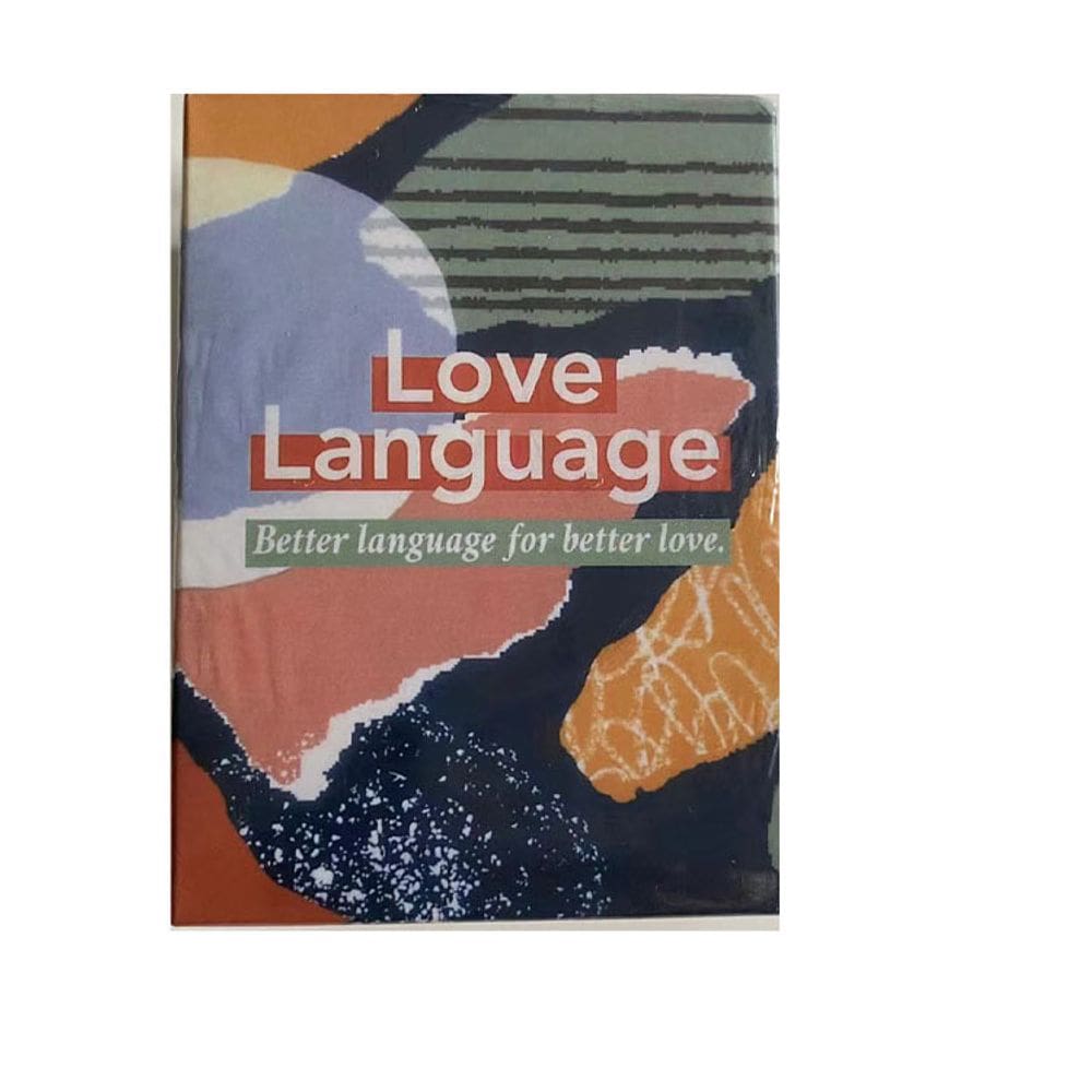 Jogo de cartas Love Language Full English Family com baralho de tarô
