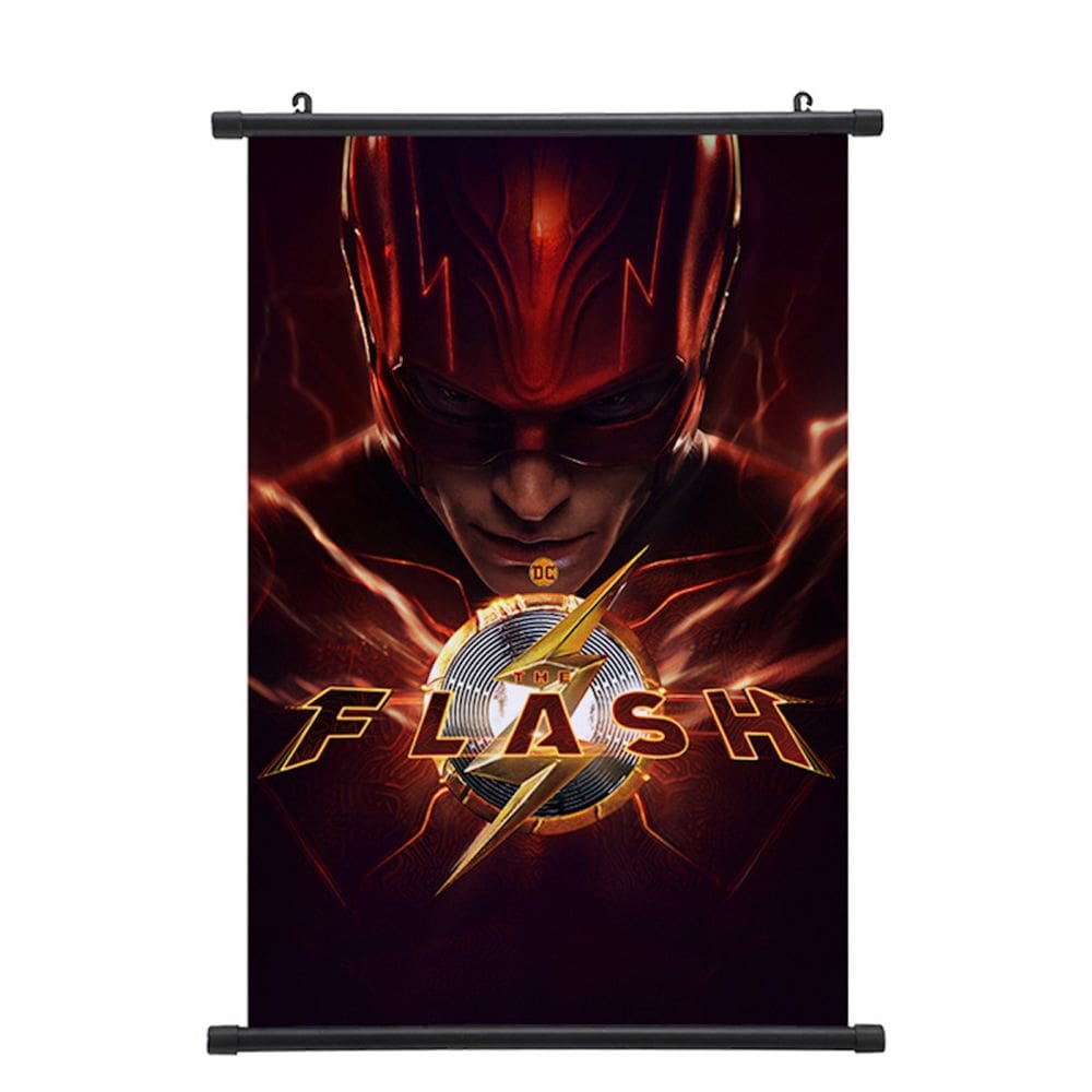 Pôster de anime em tela com arte de parede Flashs 40x60cm sem moldura