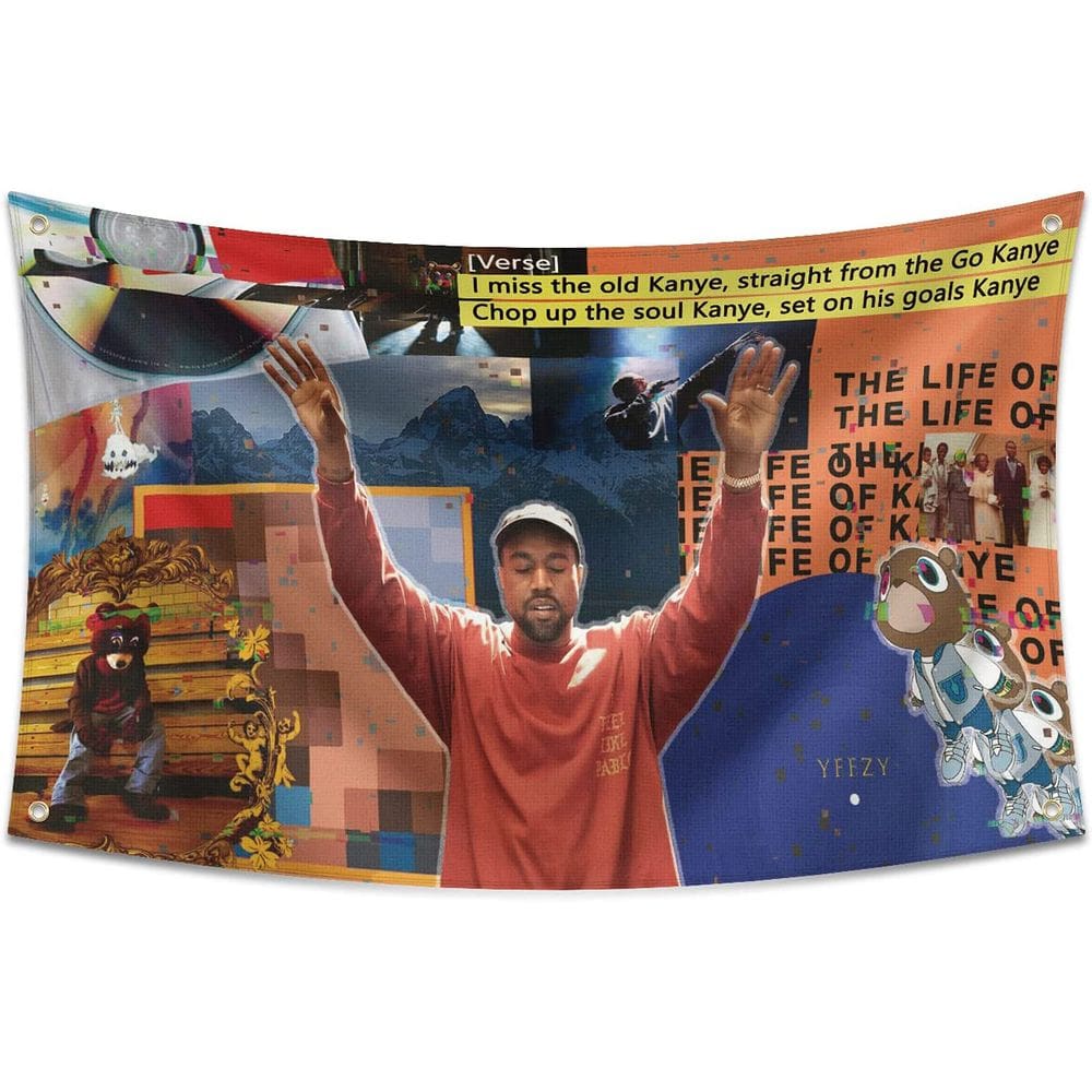 Tapeçaria K-anyes Wall Room Aesthetic 150x90cm, microtecido