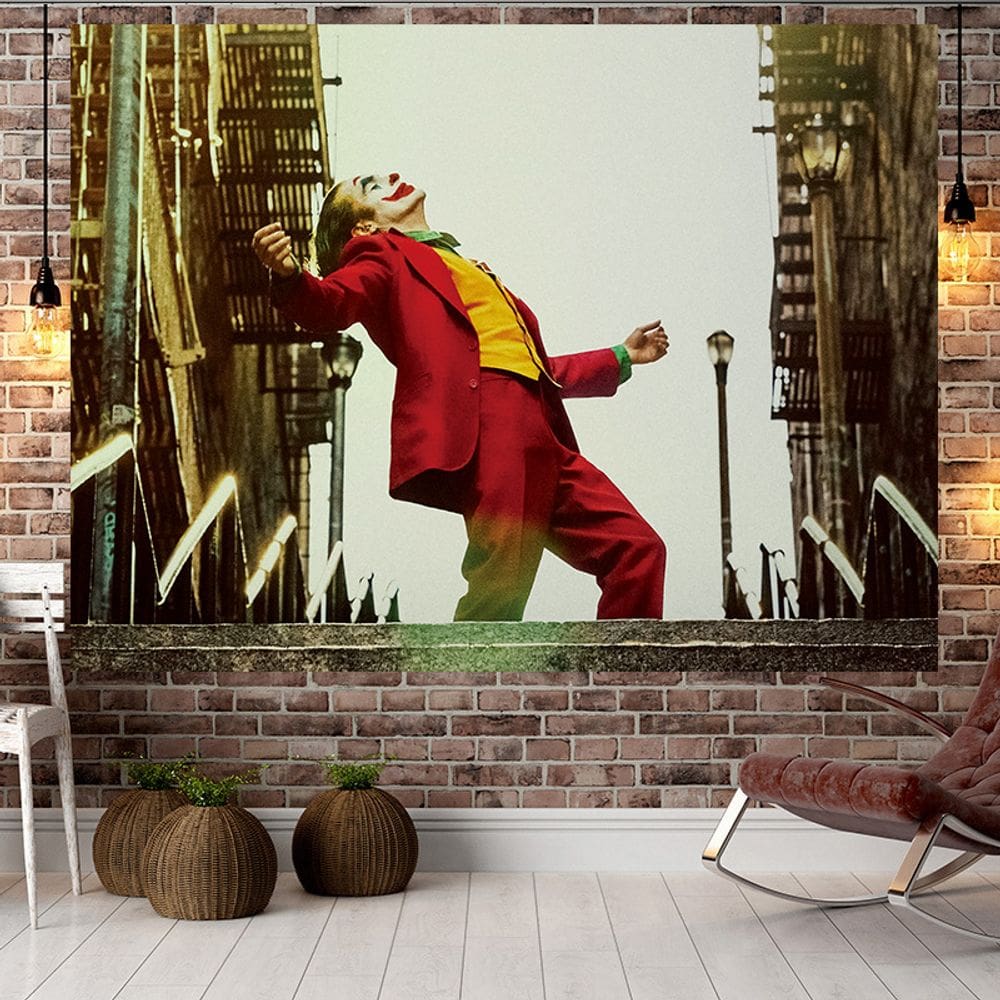 Tapestry Jokers Wall Aesthetic Room 150x130cm, microtecido