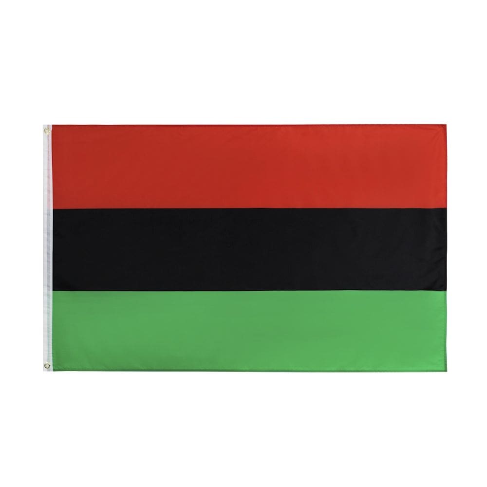 Tapeçaria Juneteenth Afro Flag Art 150x90cm Poliéster