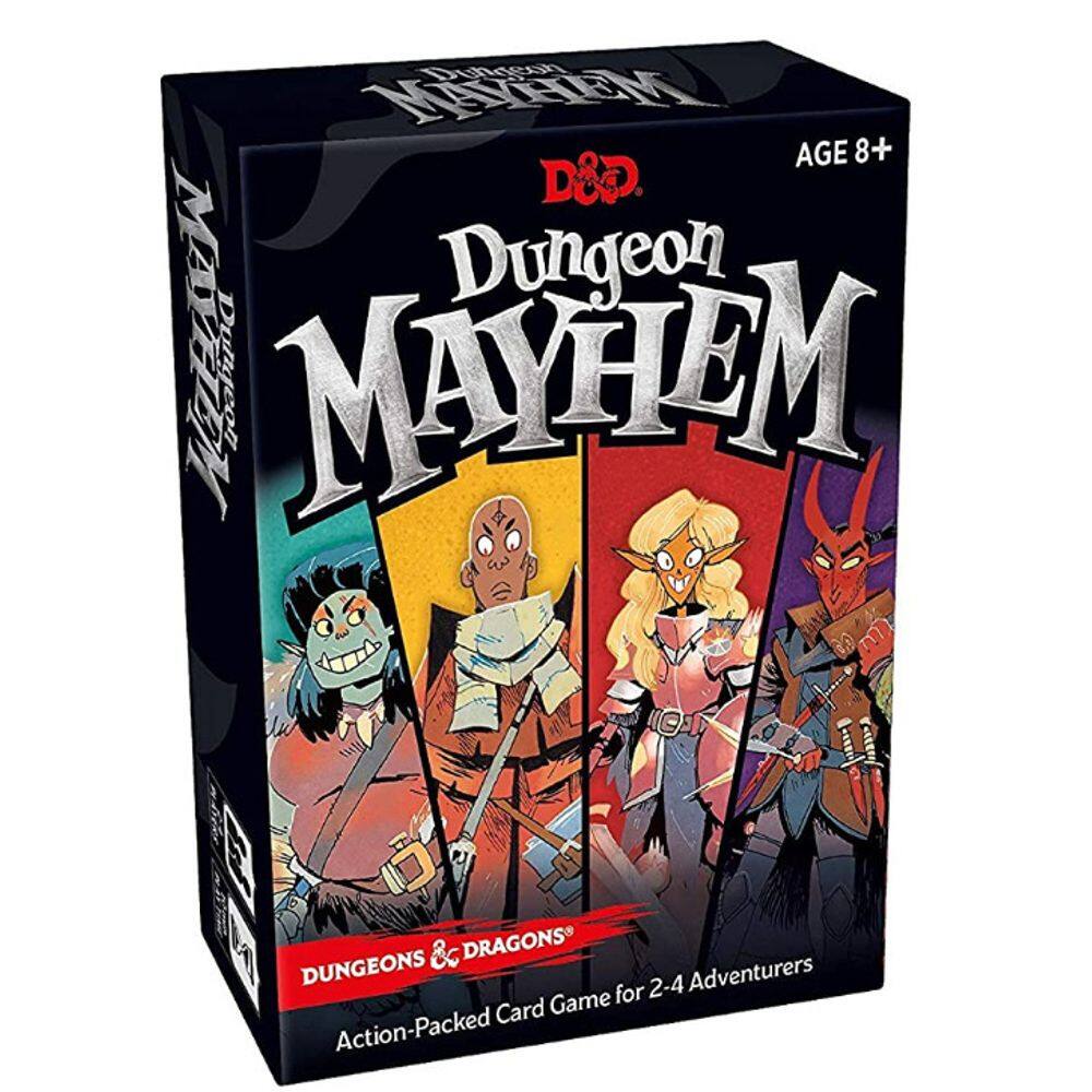 Jogo de cartas Dungeon Mayhem Tarot Deck para festa em família