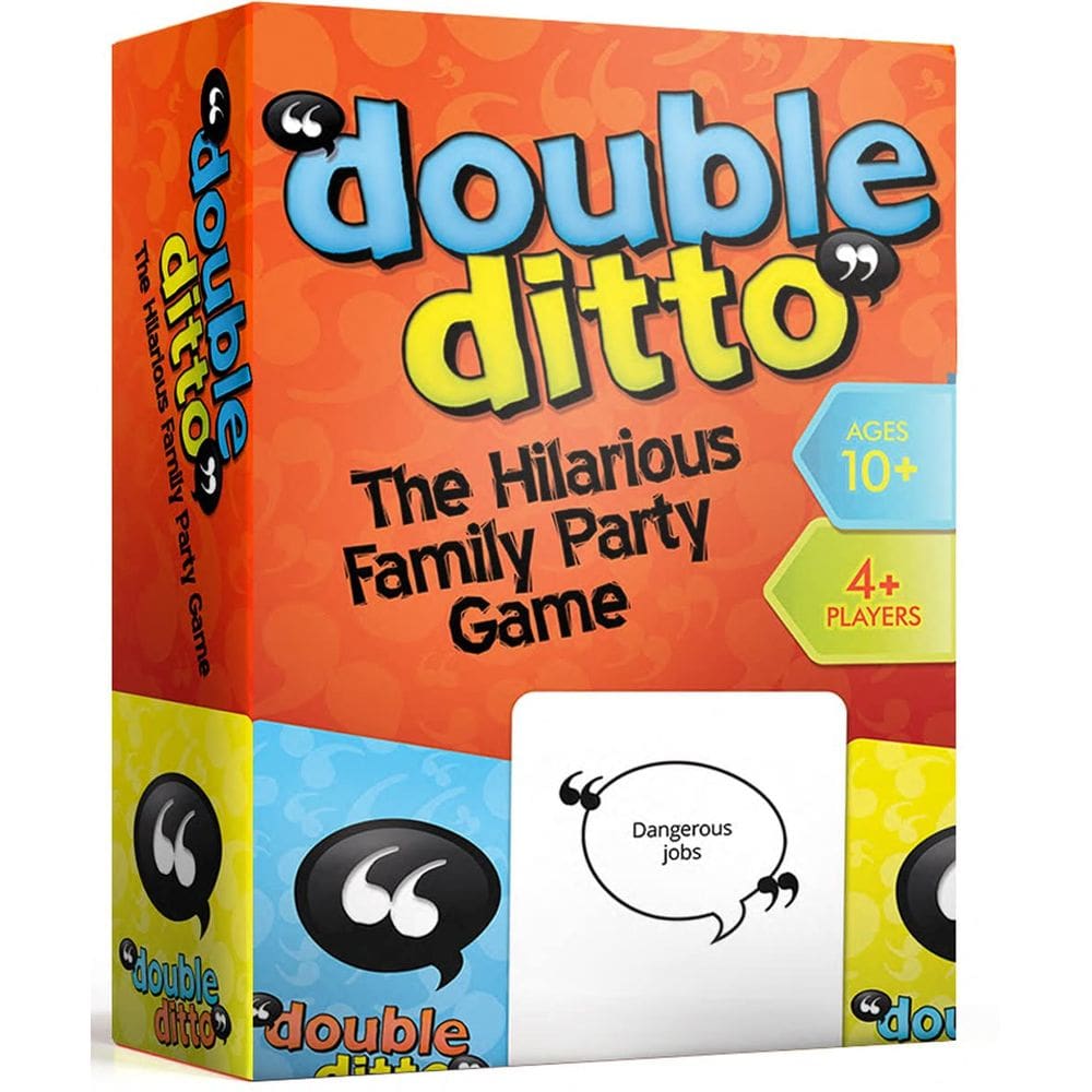 Family Party Game Inspiration Jogue Double Ditto para maiores de 8 anos