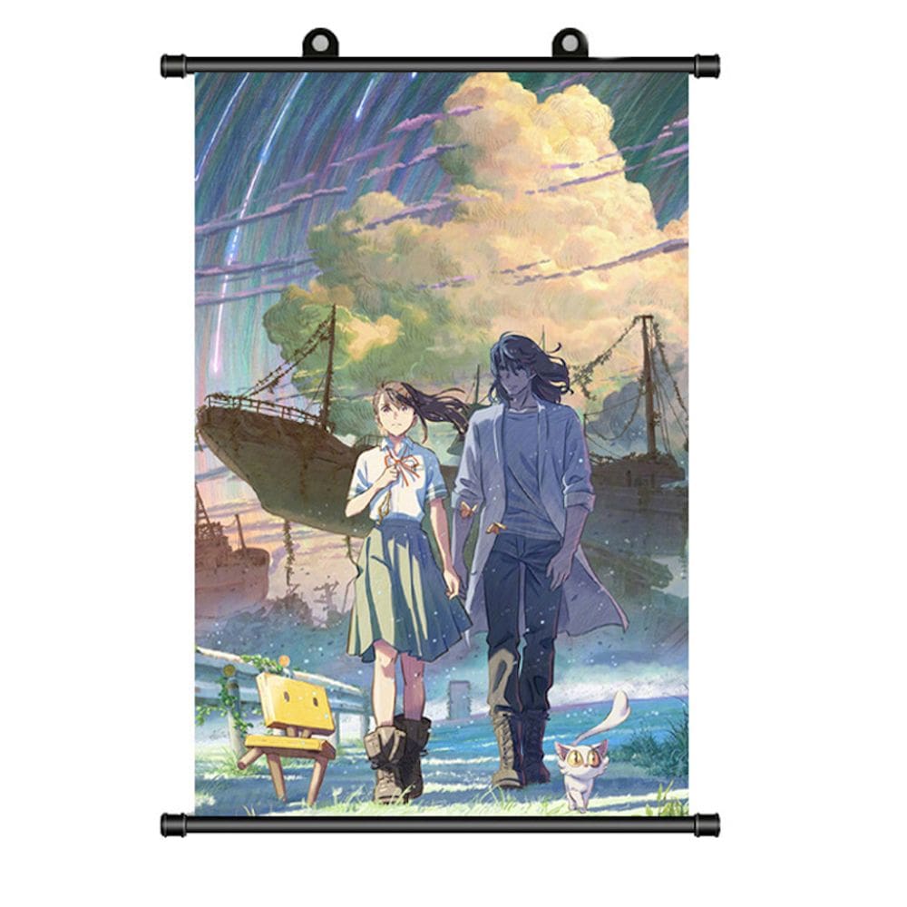 Pôster de decoração de parede Suzumes no Tojimaris Iwatos Munakatas