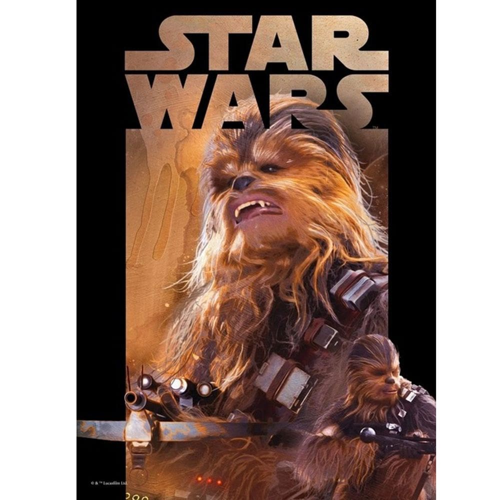 Arte de parede em tela Impressão de pôster Chewbaccas Anime