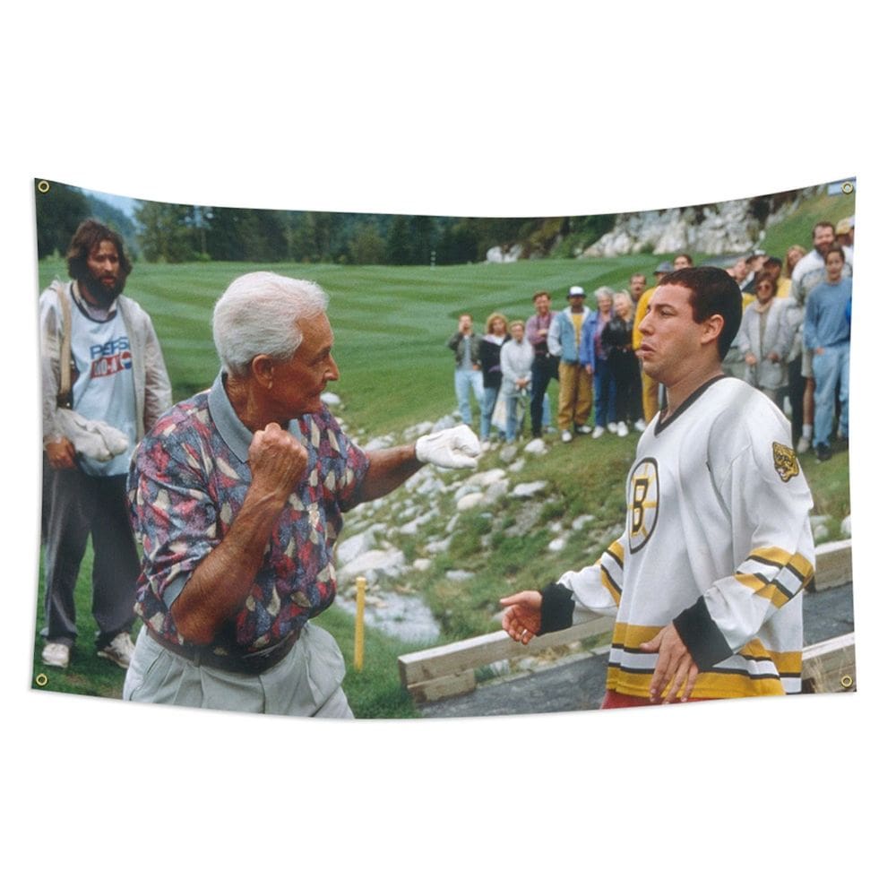 Tapeçaria Adams Sandlers Flag Art Anime 90x150cm Poliéster