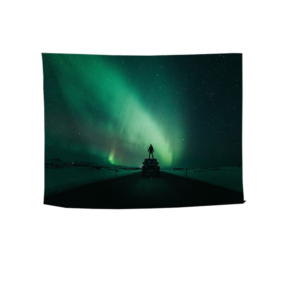 Tapeçaria Auroras Scenery Wall Microfabric 150x100cm Decoração de quarto