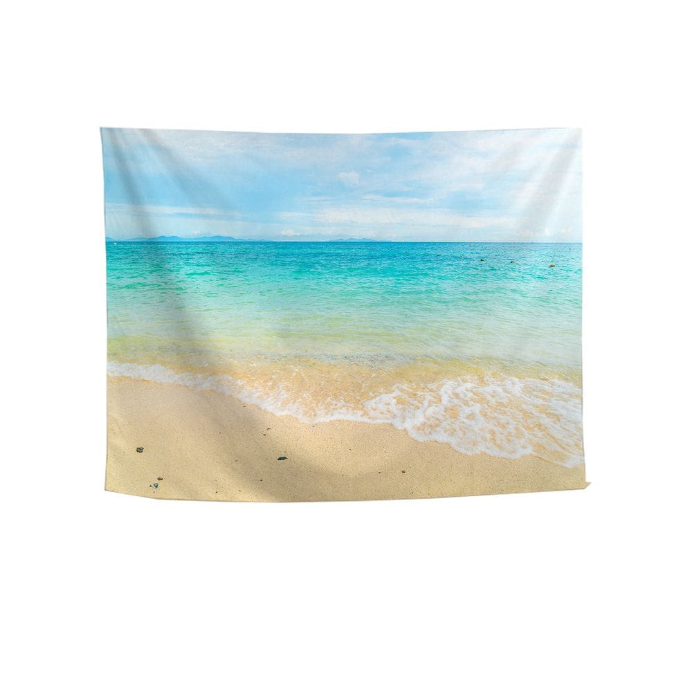 Tapeçaria Ocean Wave Wall Room Aesthetic 150x100cm, microtecido