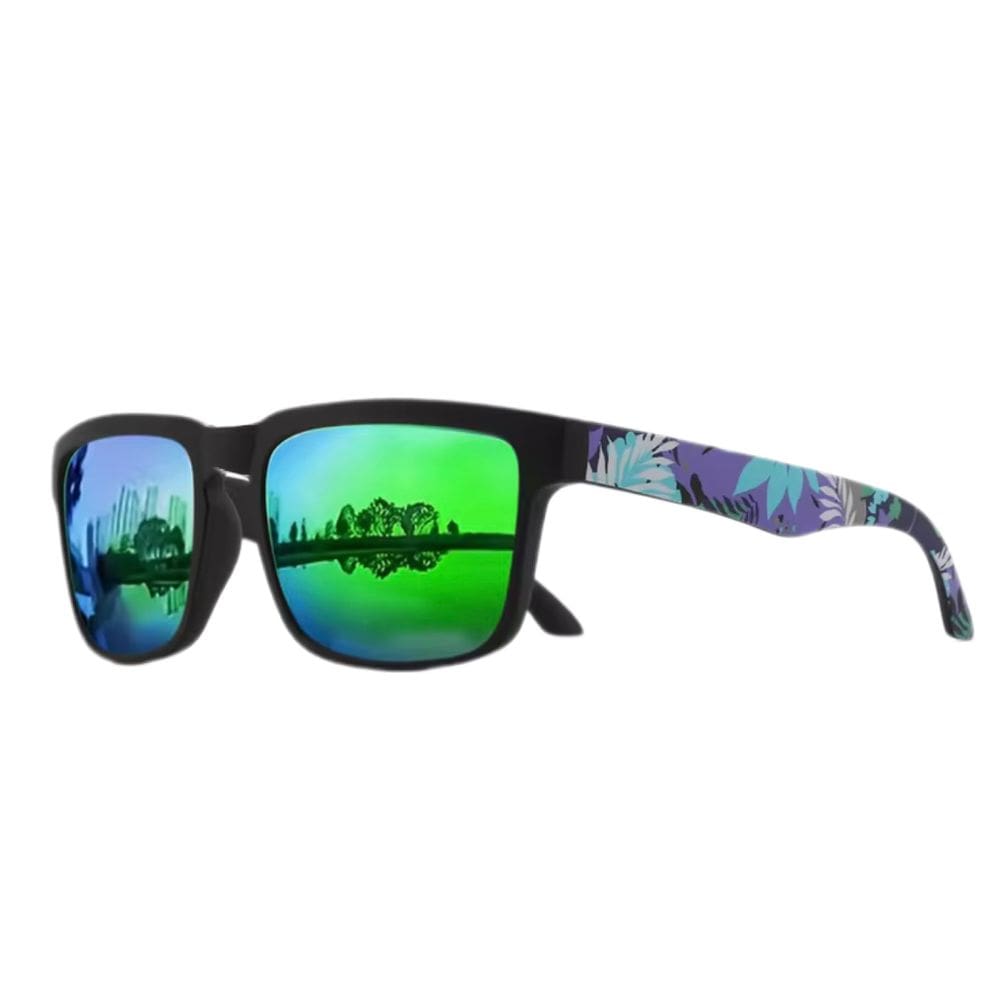 Óculos De Sol Polarizado Bentim B5 Verde Espelhado