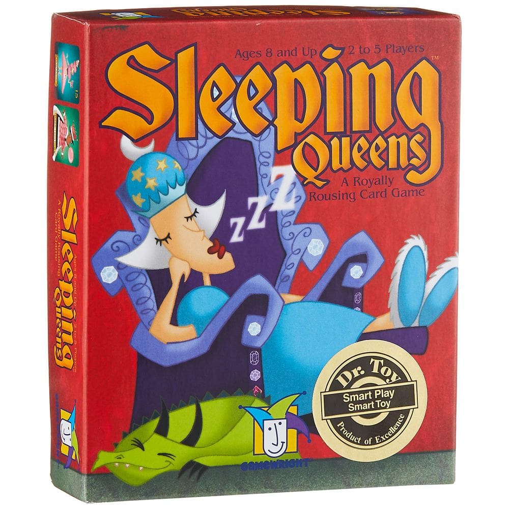 Jogo de cartas Gamewright Sleeping Queens com 79 cartas