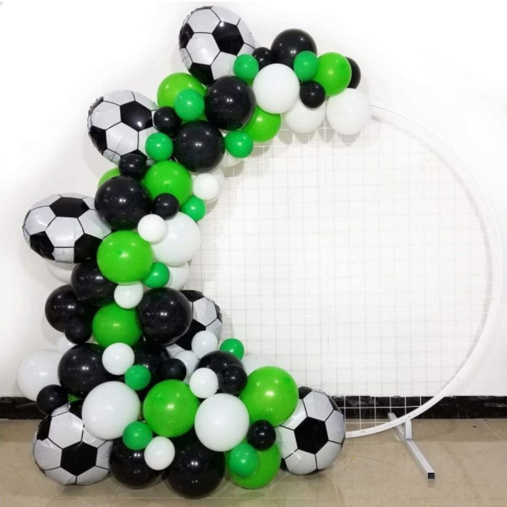 Kit Balloon Arch 109 peças para decoração de festa em folha de látex verde