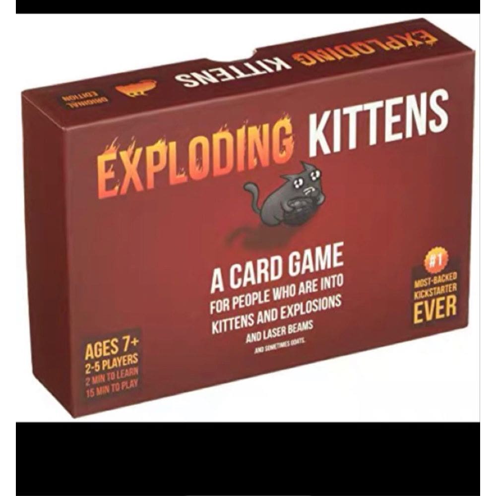 Jogo de cartas Exploding Kittens Tarot Deck para festa em família