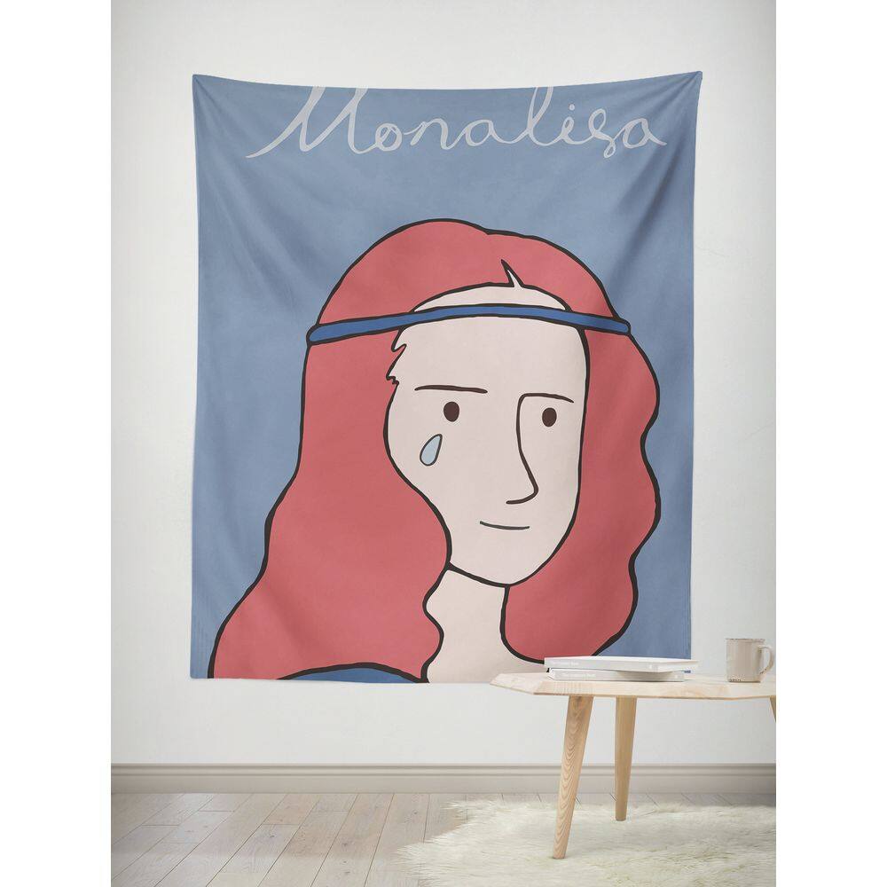 Tapeçaria Monallisas Wall 150x130cm Microfabric Fiber