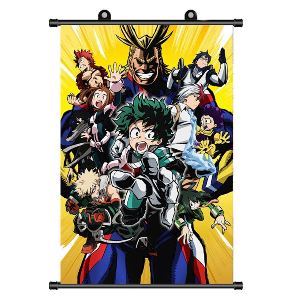 Pôster de decoração de parede My Hero Academia Midoriya Todoroki