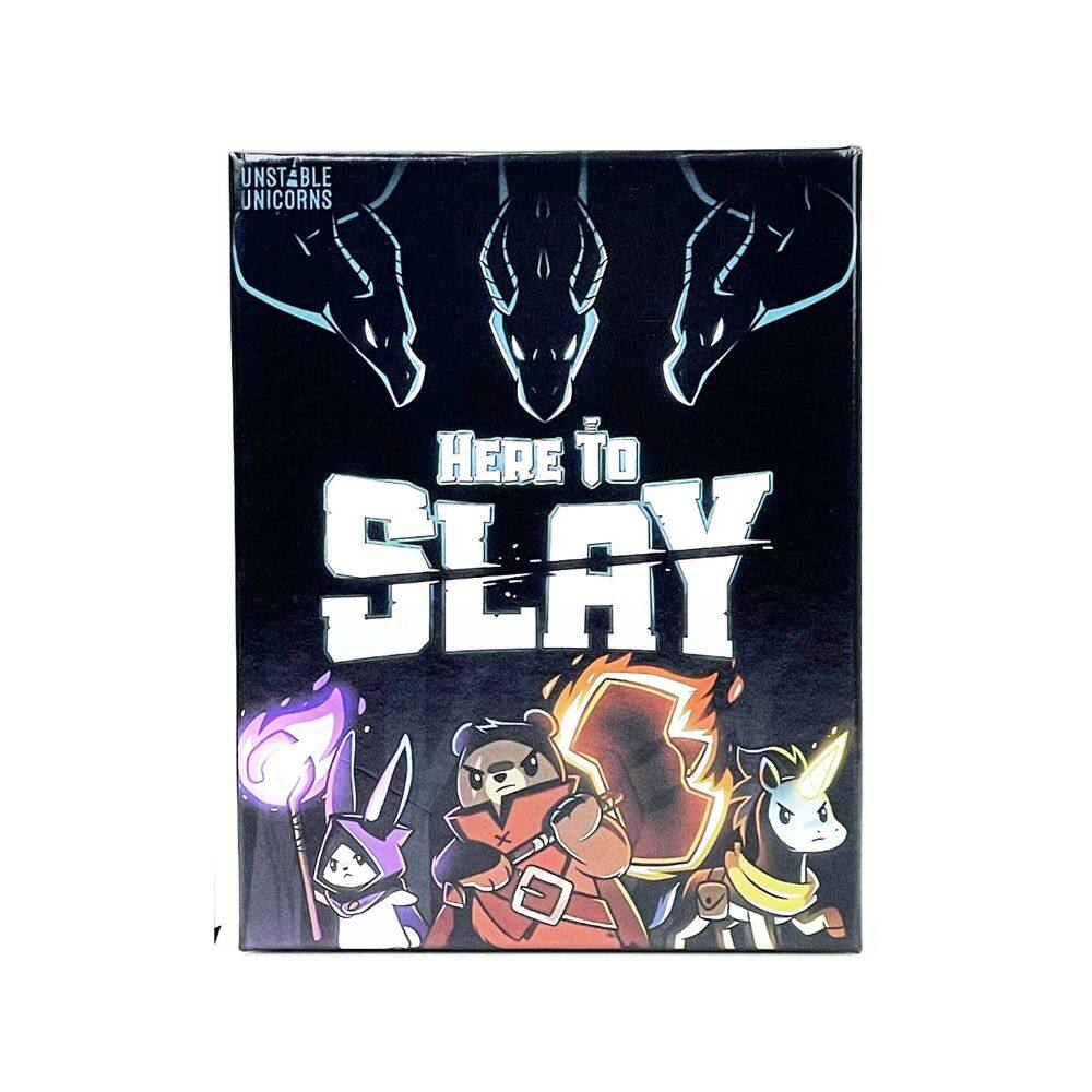 Jogo de cartas Heres To Slays Fun Family para adultos, adolescentes e crianças
