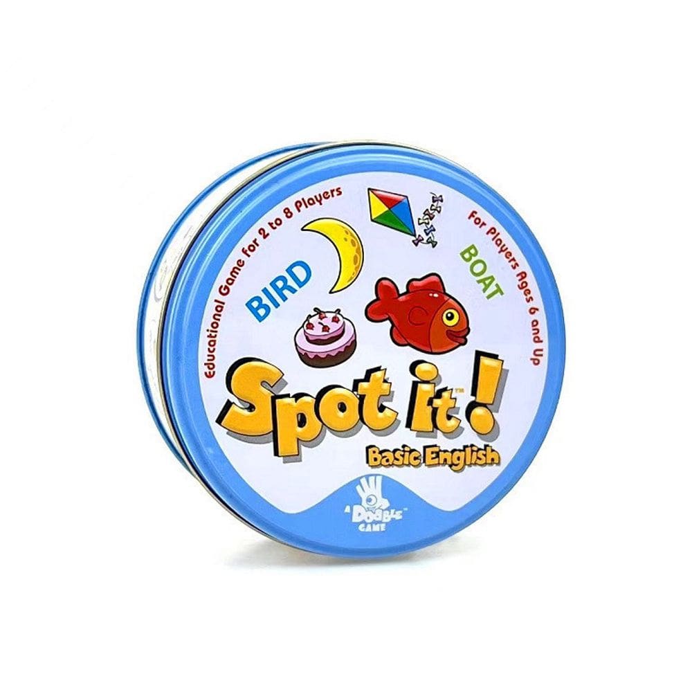 Jogo de cartas Spot It Basic English Tarot Deck Family Party