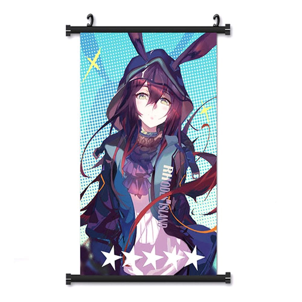 Arte de parede em tela, pintura, impressão de pôster, Arknights Amiya