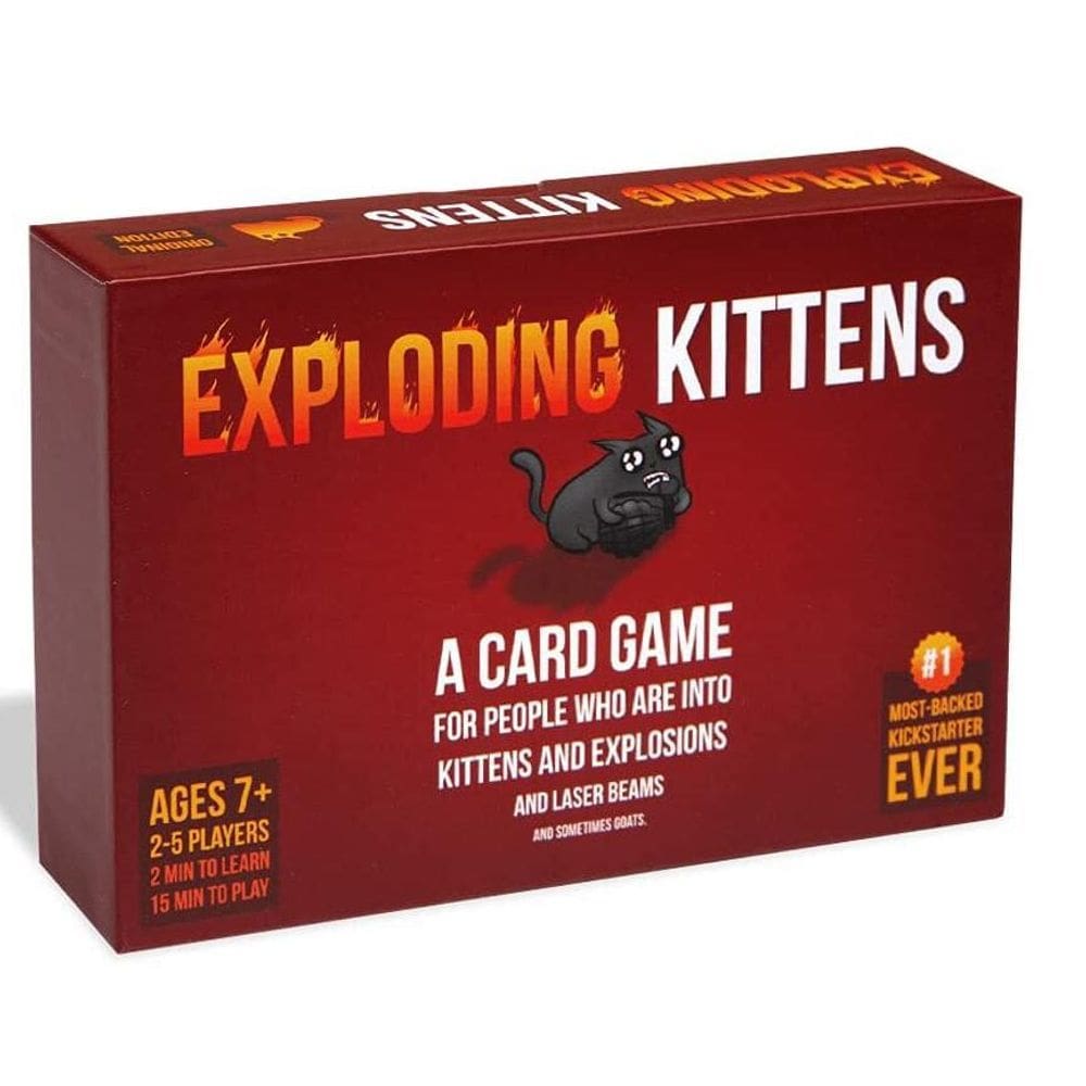 Jogo de cartas Exploding Kittens Tarot Deck para festa em família