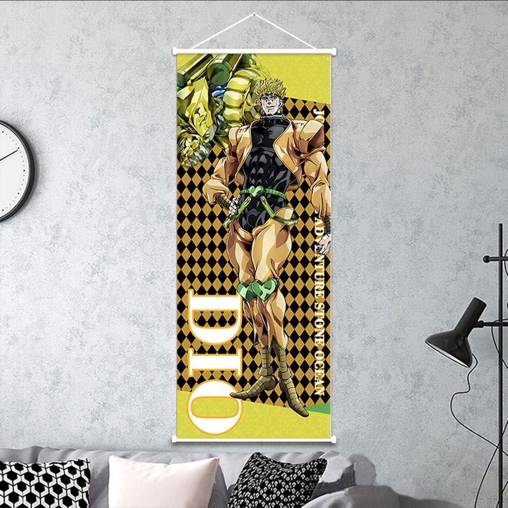 Pôster de decoração de parede em tela JoJos Bizarres Adventures