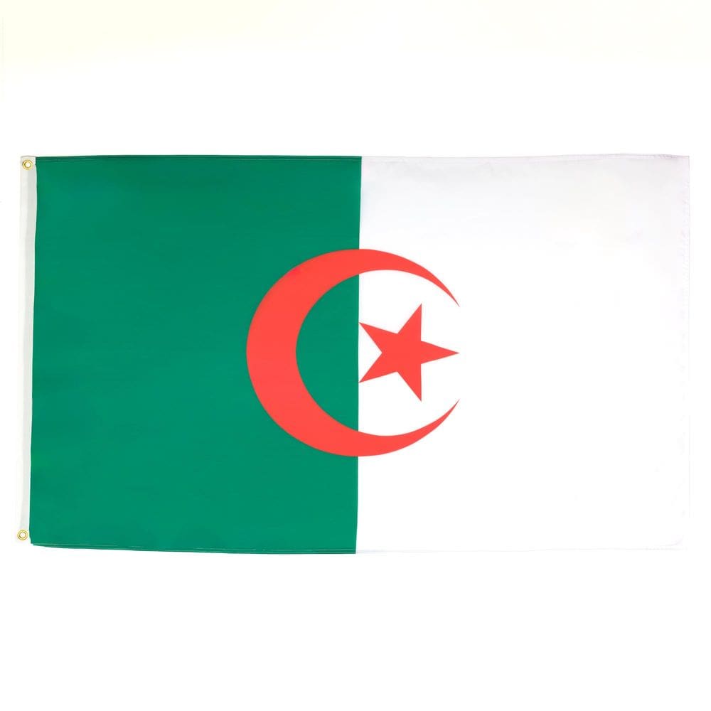Bandera de Argelia AZ FLAG 90x60 cm Poliéster