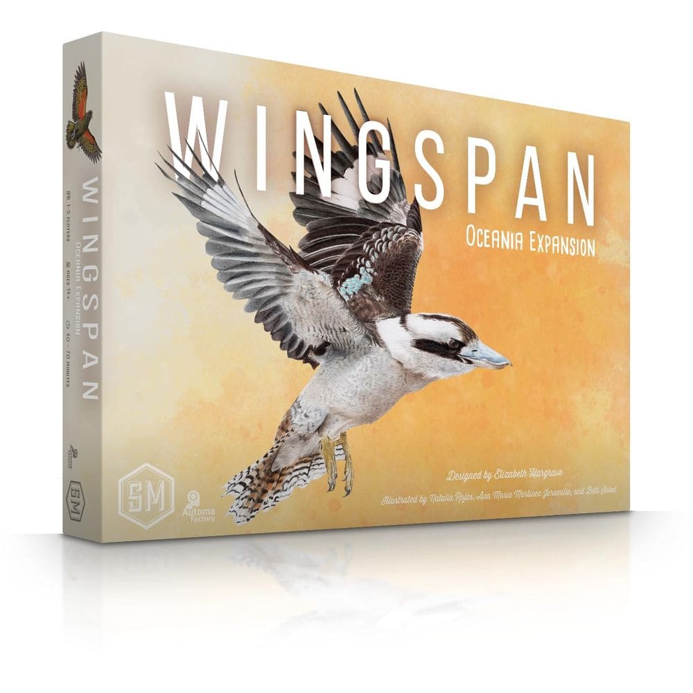 Expansão Stonemaier Games Wingspan Oceania 95 Birds