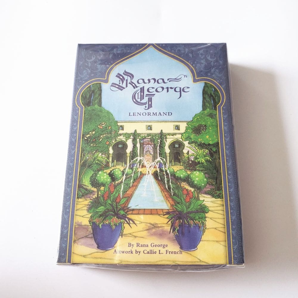Jogo de cartas Rana George Lenormand Family Tarot Deck com 1 conjunto