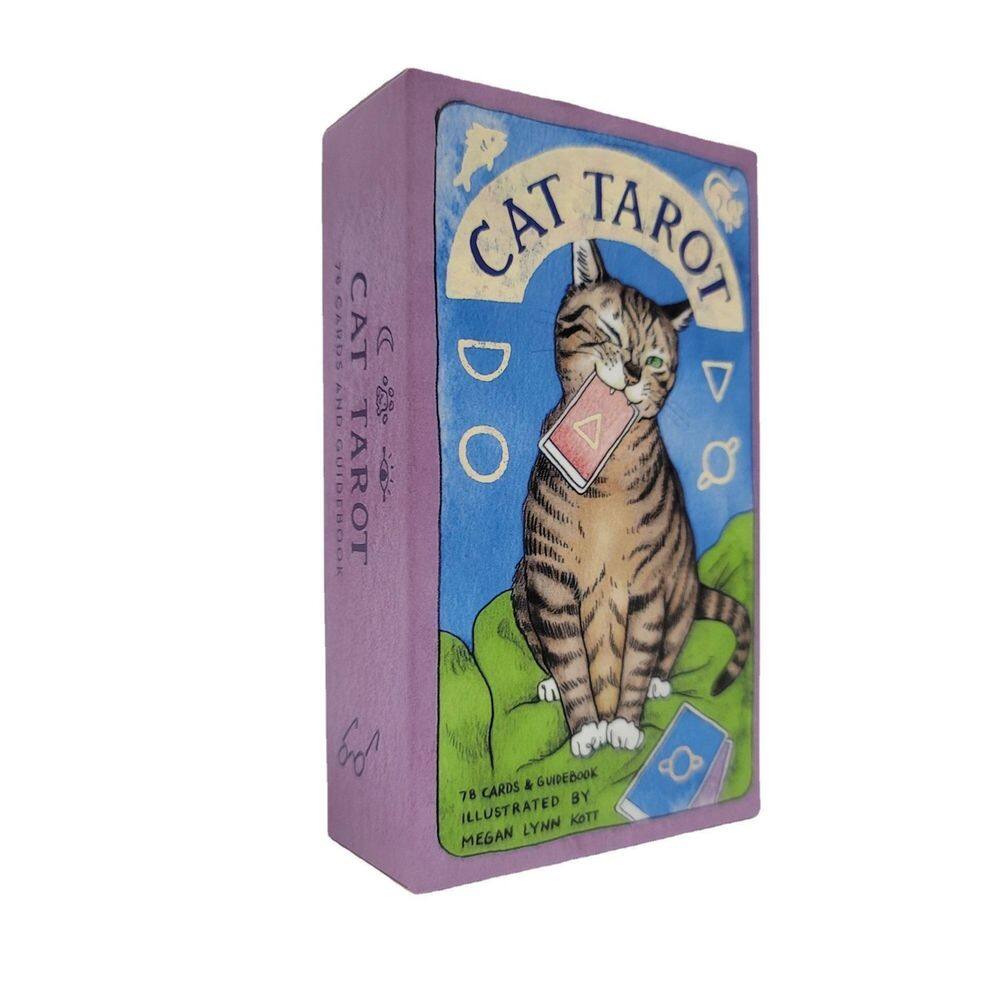 Jogo de cartas Cat Tarot Family com cartas de baralho de tarô