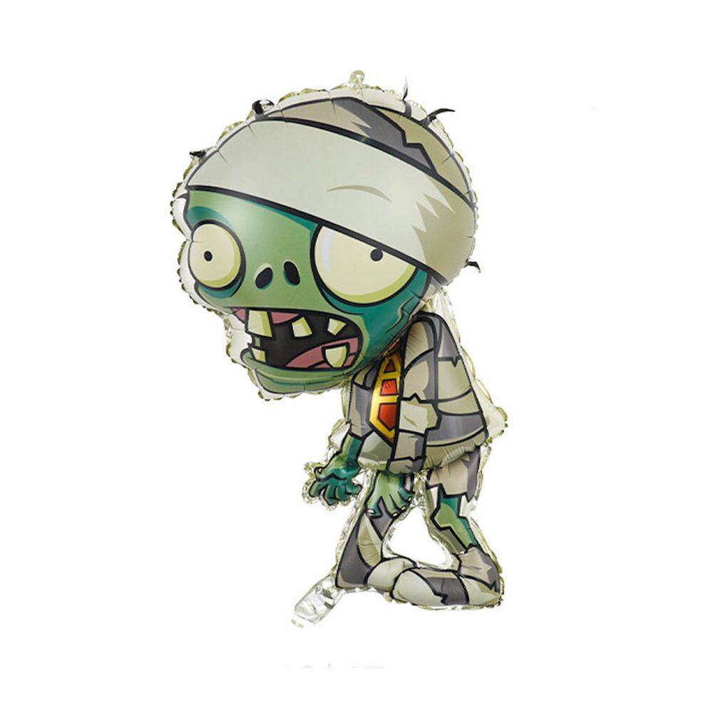 Suprimentos de festa Mylar Balloons Plants Zombies Anime 90x47cm