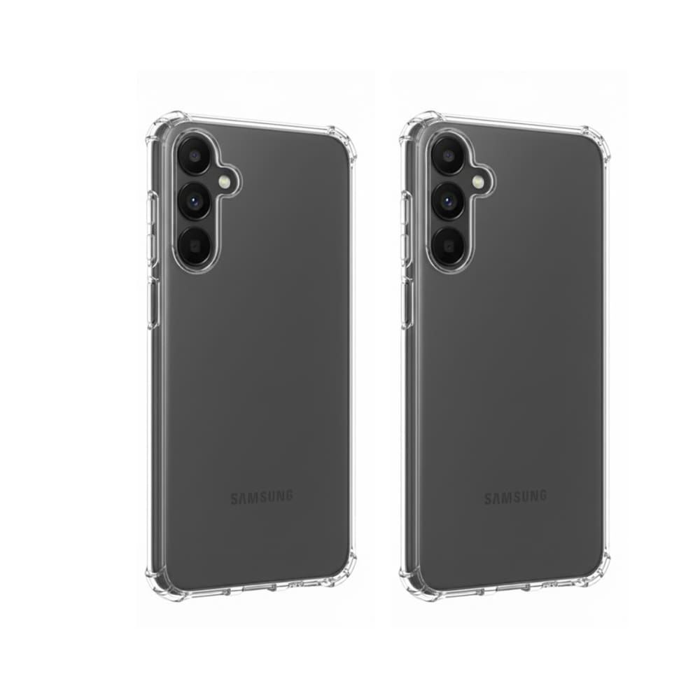 Kit 2 Capa Silicone Transparente para Samsung Galaxy A16 5G