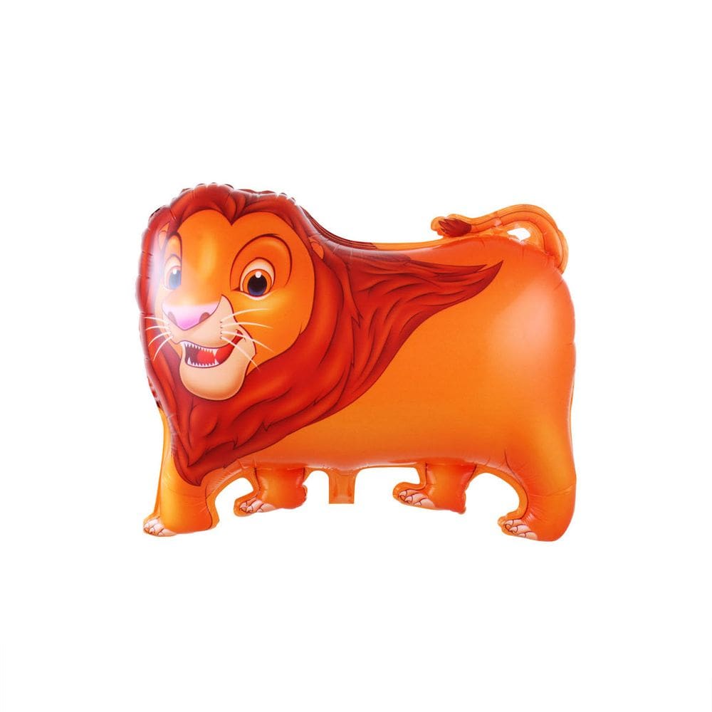 Suprimentos para festas Mylar Balloons Lions Kings Simbas, látex