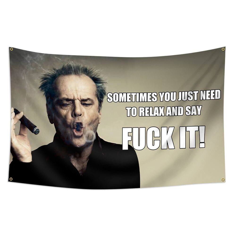 Bandeira: Às vezes, você só precisa relaxar e dizer: “Droga!”