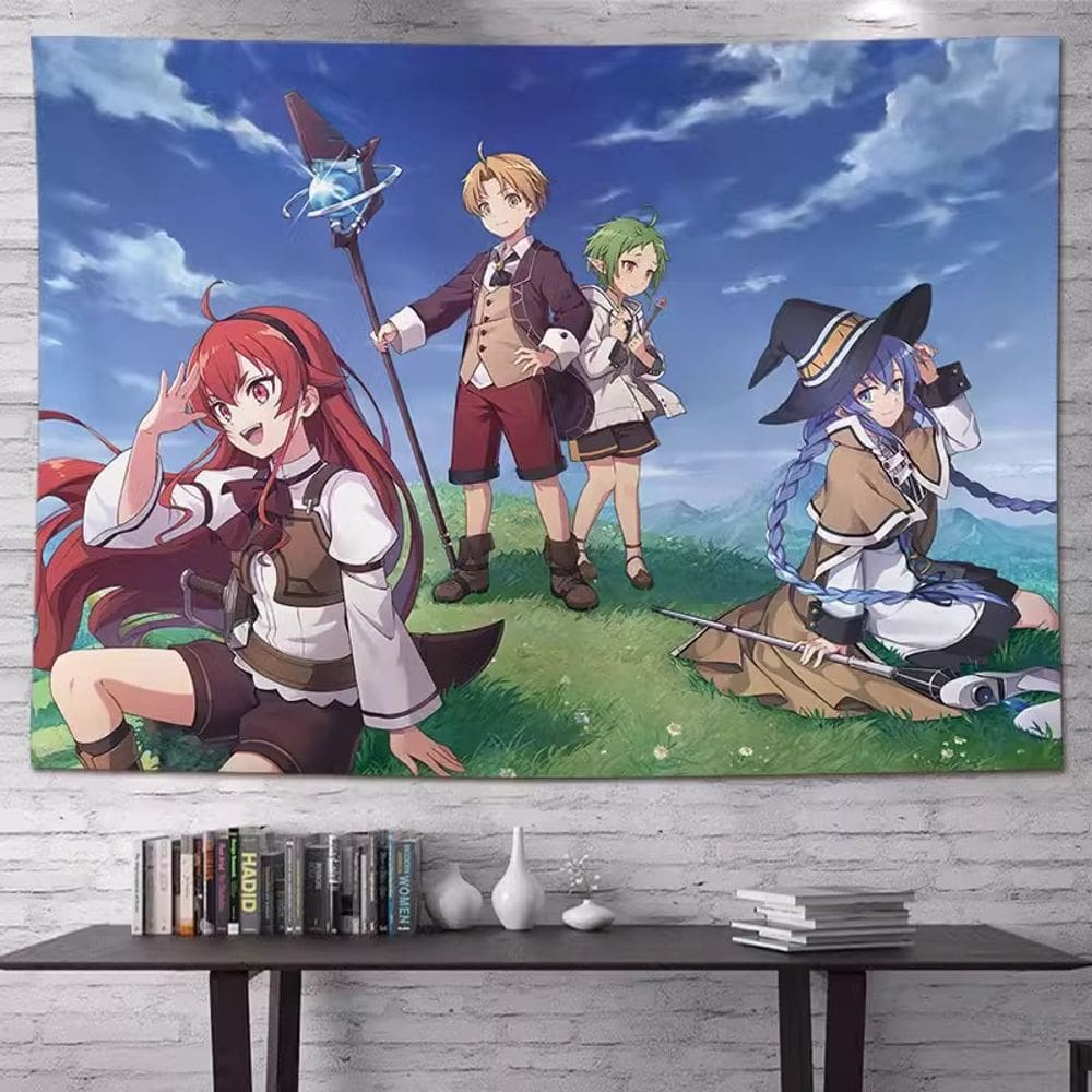 Tapeçaria de parede Jobless Reincarnations Roxy 150x130cm Microfabric