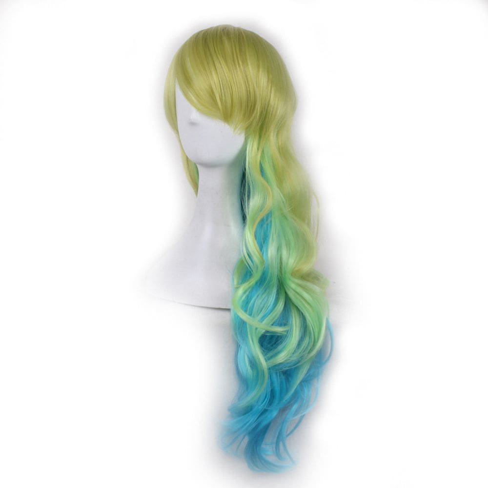 Peruca de cosplay Miss Kobayashi`s Dragon Maid Lukas 68cm sintética