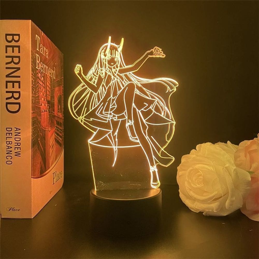 Luz noturna LED 3D Azurs Lanes Hms Sheffield Color Changing