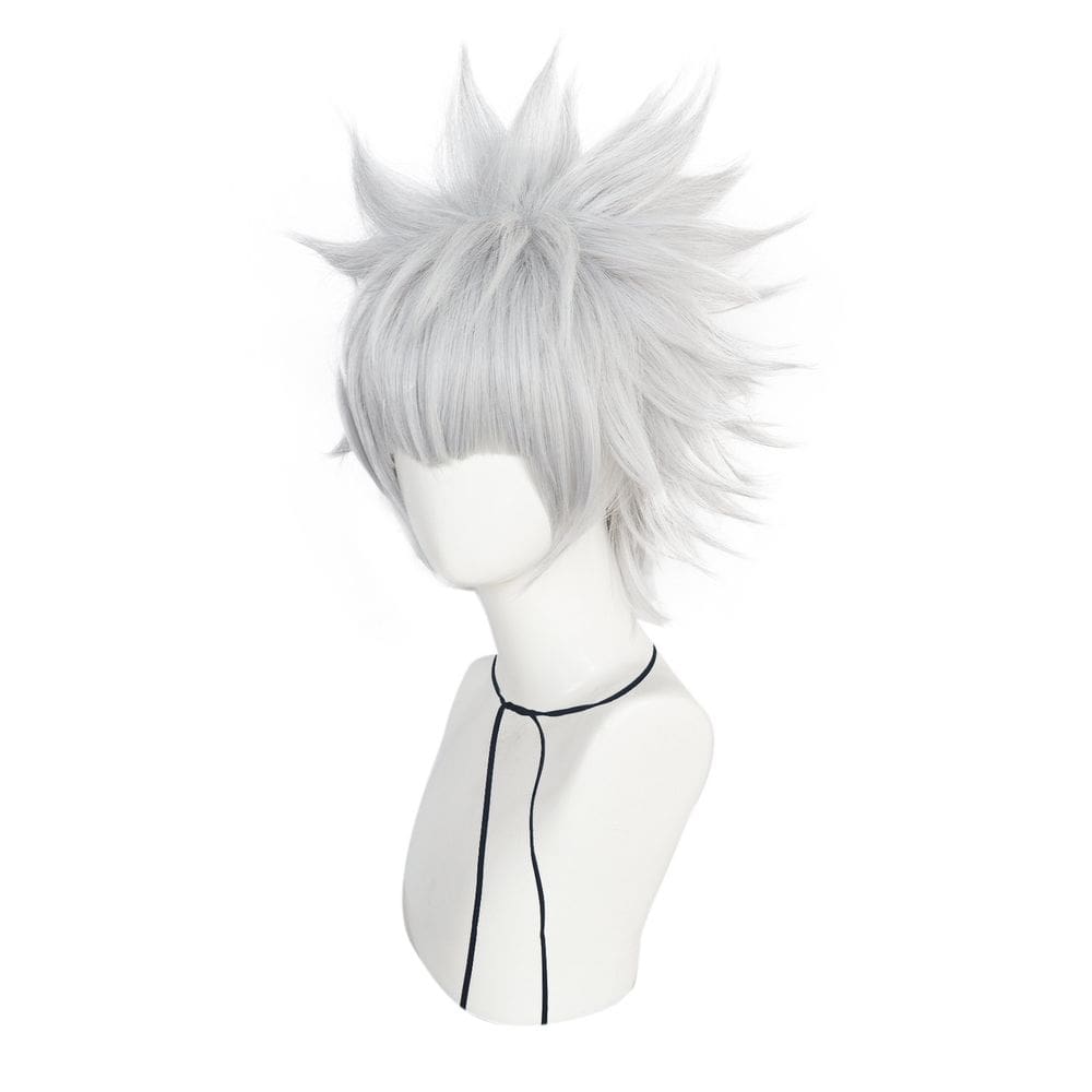 Cosplay Wig Hunters Hunters Killuas Zoldycks Cabelo sintético