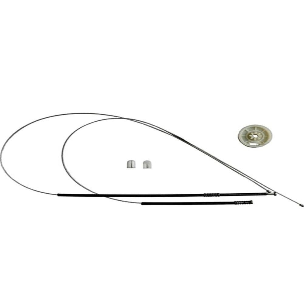 Kit Reparo Máquina Vidro Peugeot 207 4 P Dianteiro 2 Cabos