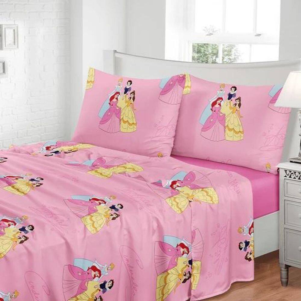 Jogo De Cama 2 Peças Toque De Seda - Infantil - Princesas
