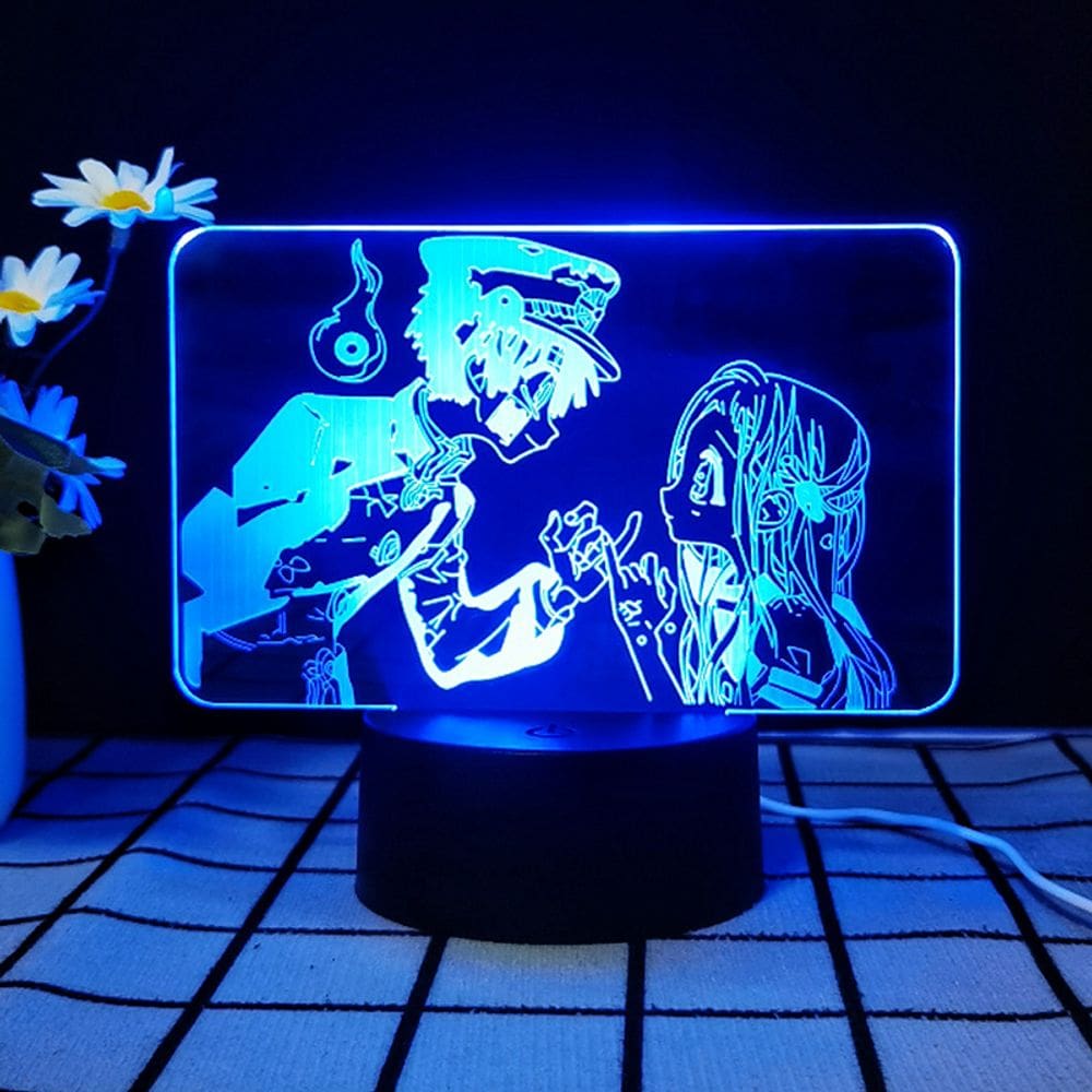 Luz noturna 3D LED Football Hanakos Kuns Amanes Hanakoskuns