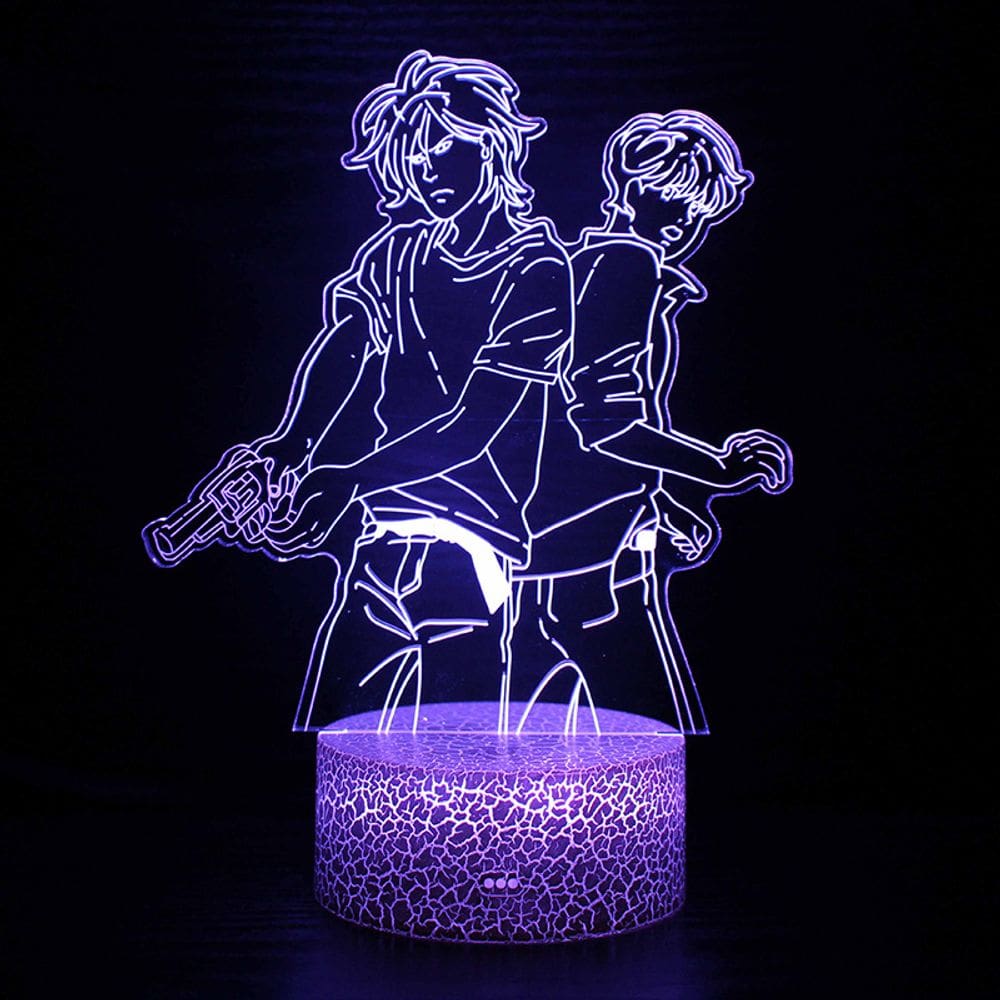 Luz noturna de futebol LED 3D para quarto de crianças