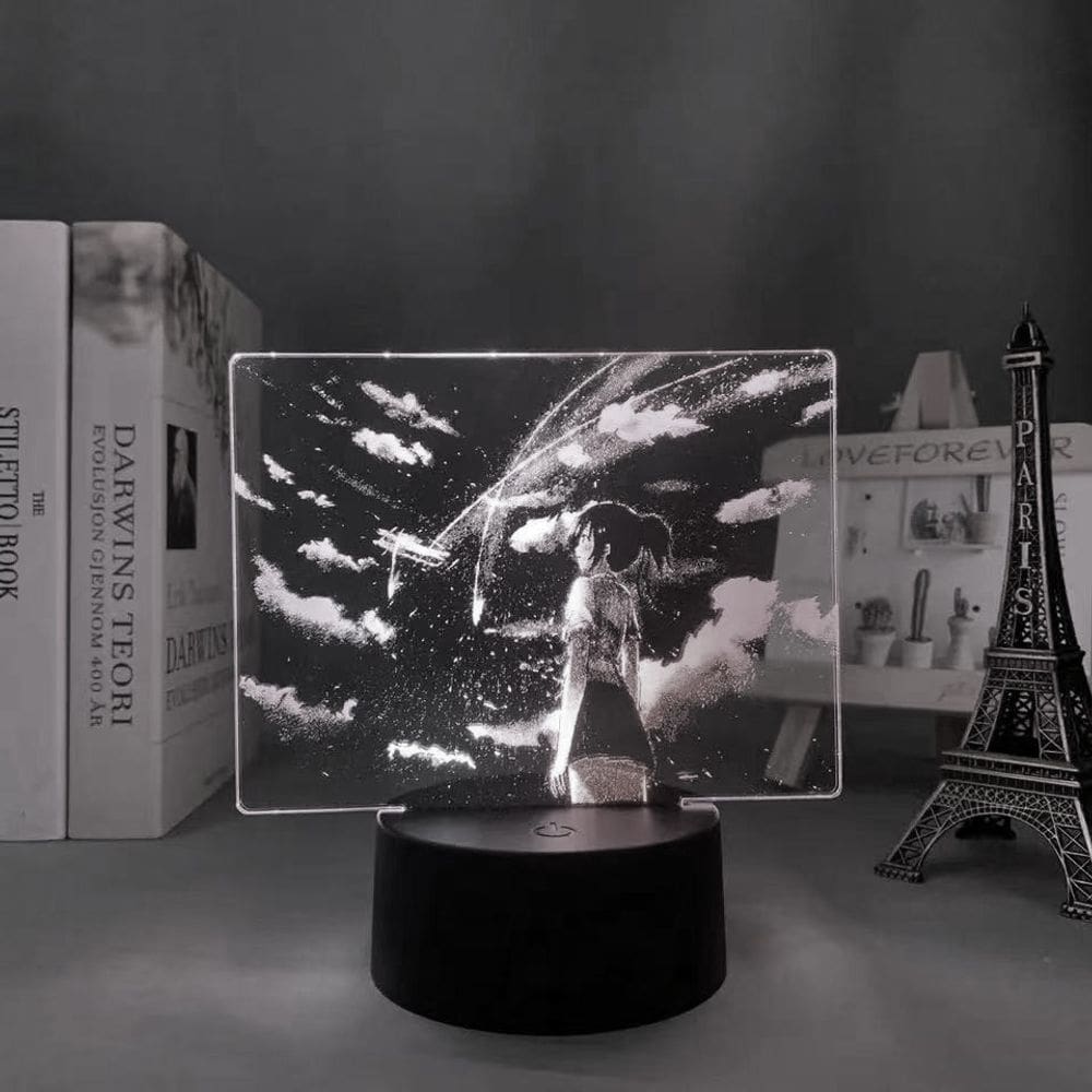 Luz noturna LED 3D, seus nomes, Tachibanas Takis, mudança de cor