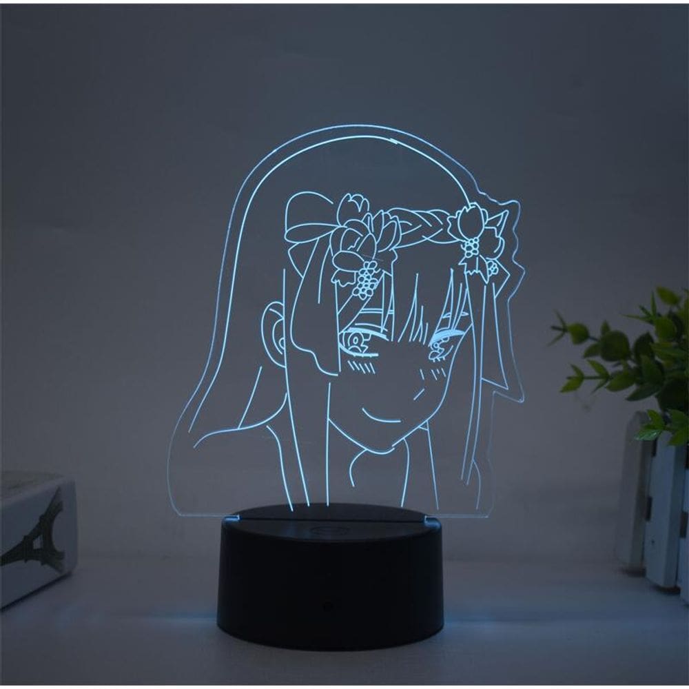 Luz noturna LED 3D Darlings em Franxxs Asters Vranckxs