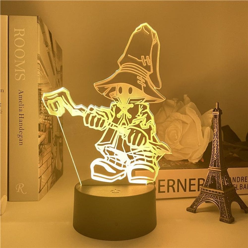 Luz noturna Lols Vivis 3D LED que muda de cor para crianças