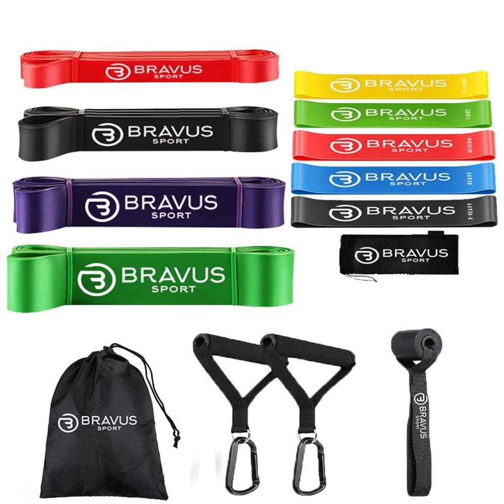 Mega Kit 4 Super Bands Com Alças E Âncora + 5 Mini Bands