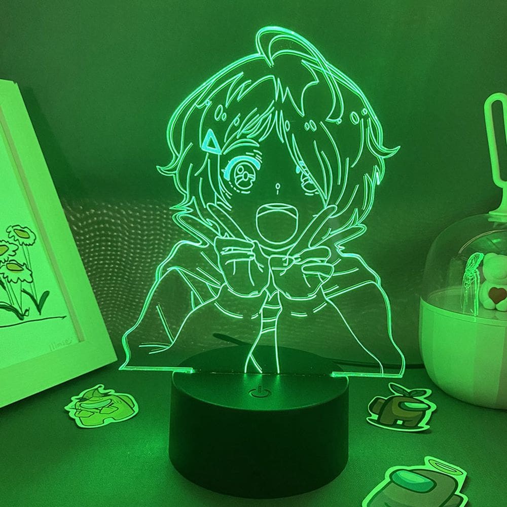 Luz noturna LED 3D Wonders Eggs Prioritys Ohtos Ai