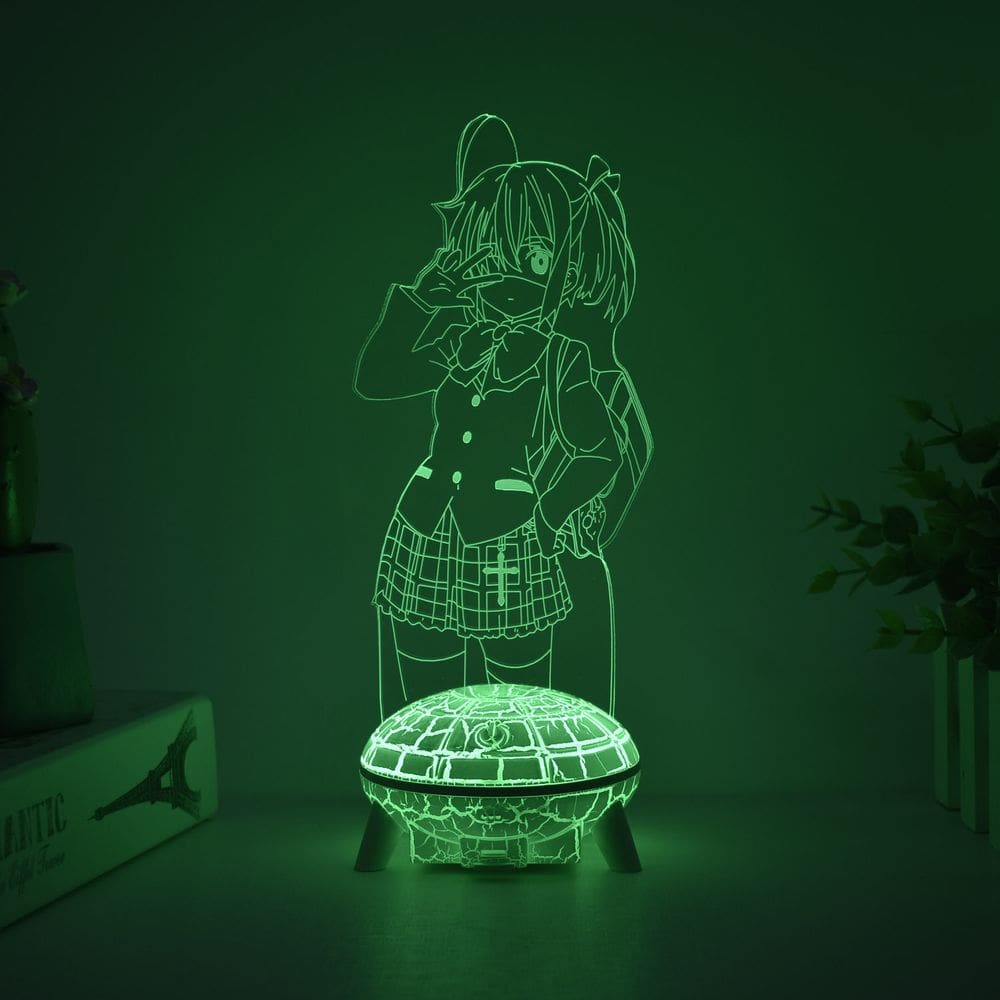 Luz noturna LED 3D Chuunibyous Demos Kois Ga Shitais