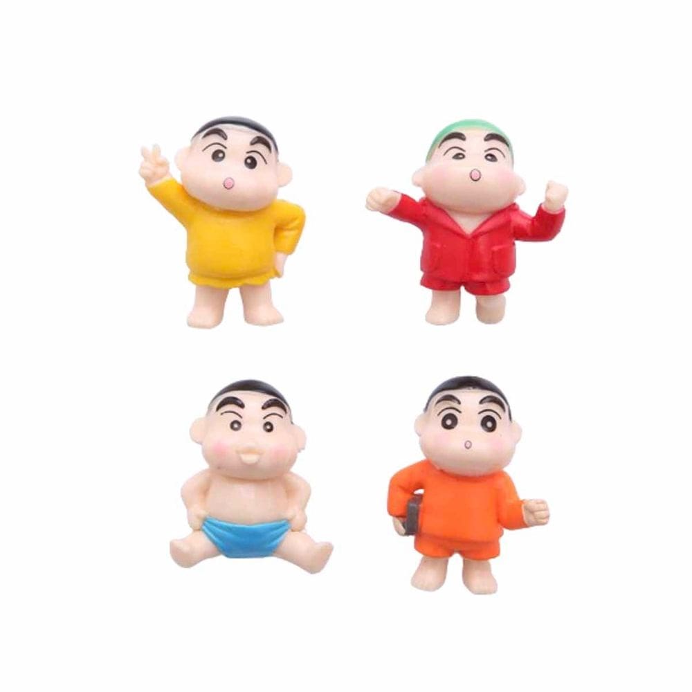 Imãs de geladeira, 4 unidades/lote, lápis de cor Shins chans Boochans Anime K